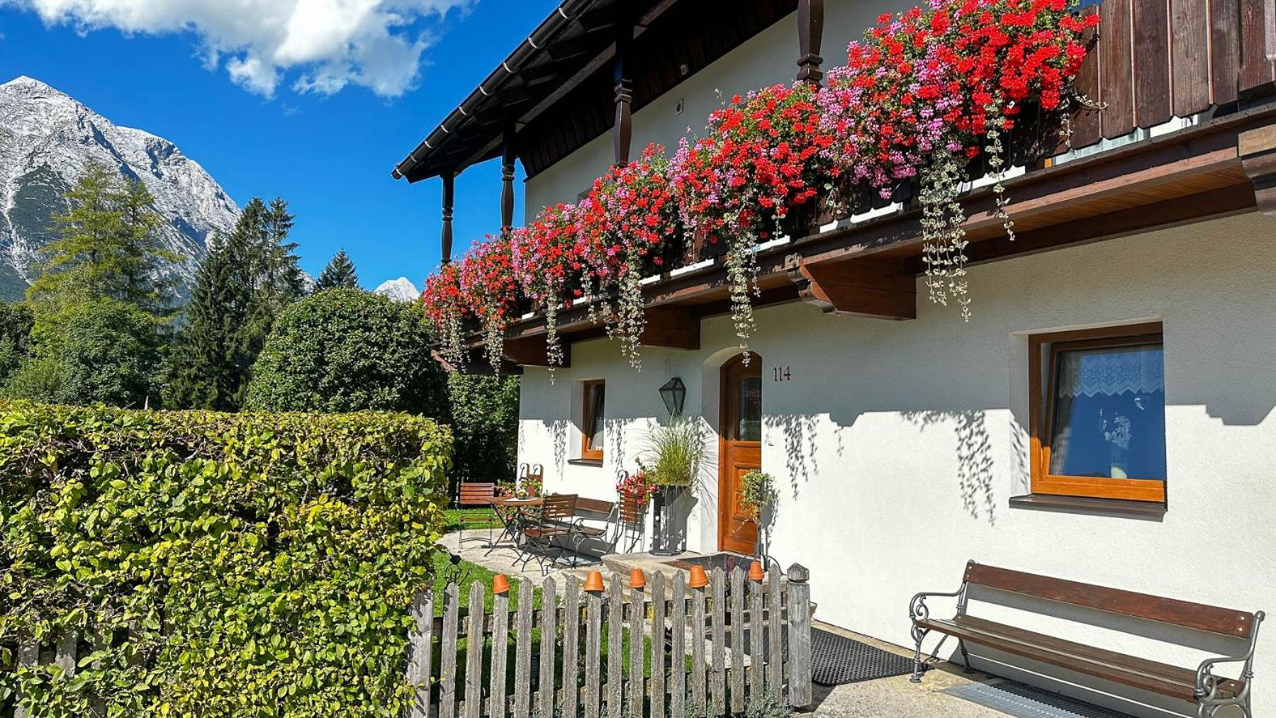 Alte Schmiede Otel Leutasch Dış mekan fotoğraf